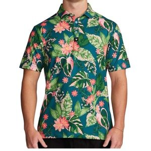 Bad Birdie Men's Bad Botanist Short Sleeve Polo